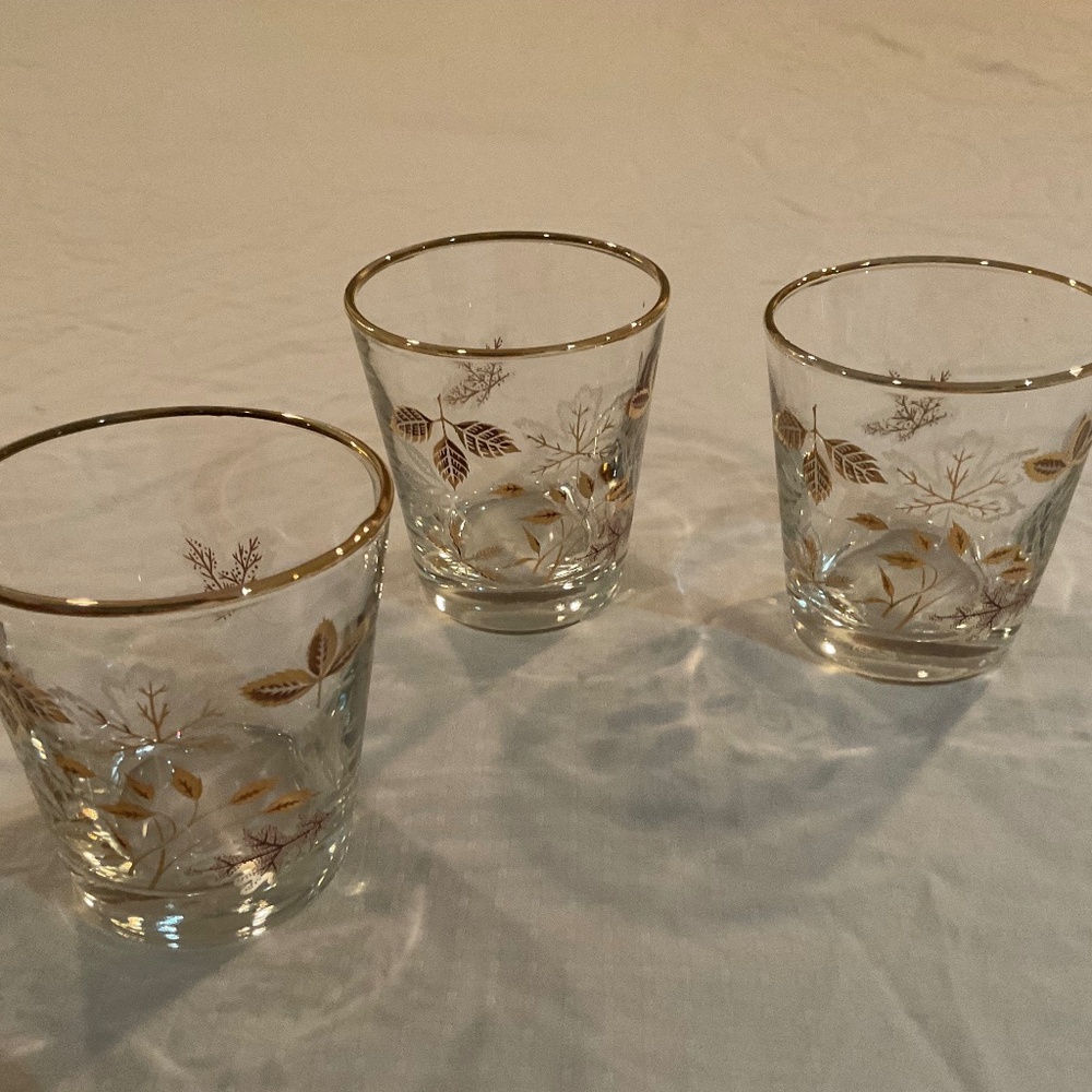 Vintage votives or cocktail glasses